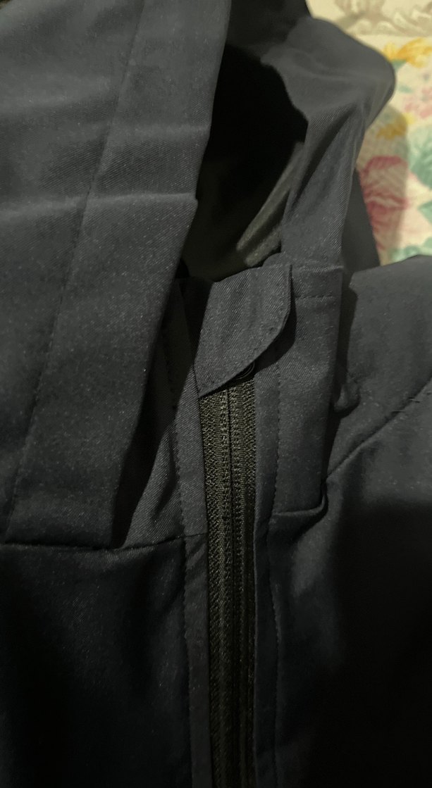 Erkek Mavi Fermuarlı İnce Yağmurluk - Görsel 4