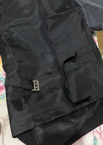 Düğmeli Siyah Erkek Yelek - Görsel 3