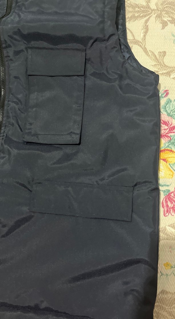 Lacivert Fermuarlı Erkek Yelek arazi yeleği - Görsel 3