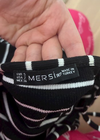 Çizgili Siyah Uzun İnce Askılı Elbise - Görsel 2