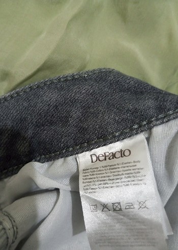 defacto marka kadın jeans pantolon - Görsel 7