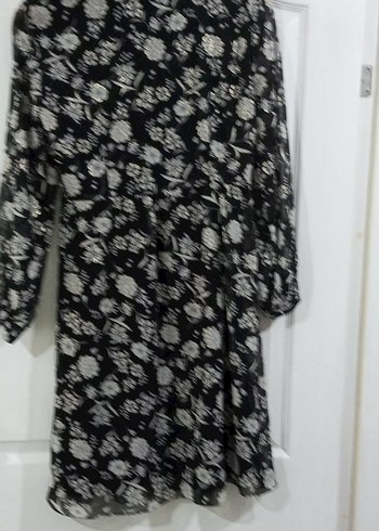 my sezelina marka kadın kısa şifon elbise - Görsel 3