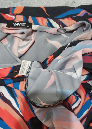 Vavist marka  Çok Renkli Uzun Kollu Kadın Gömlek - Görsel 4