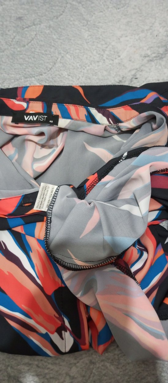 Vavist marka  Çok Renkli Uzun Kollu Kadın Gömlek - Görsel 4