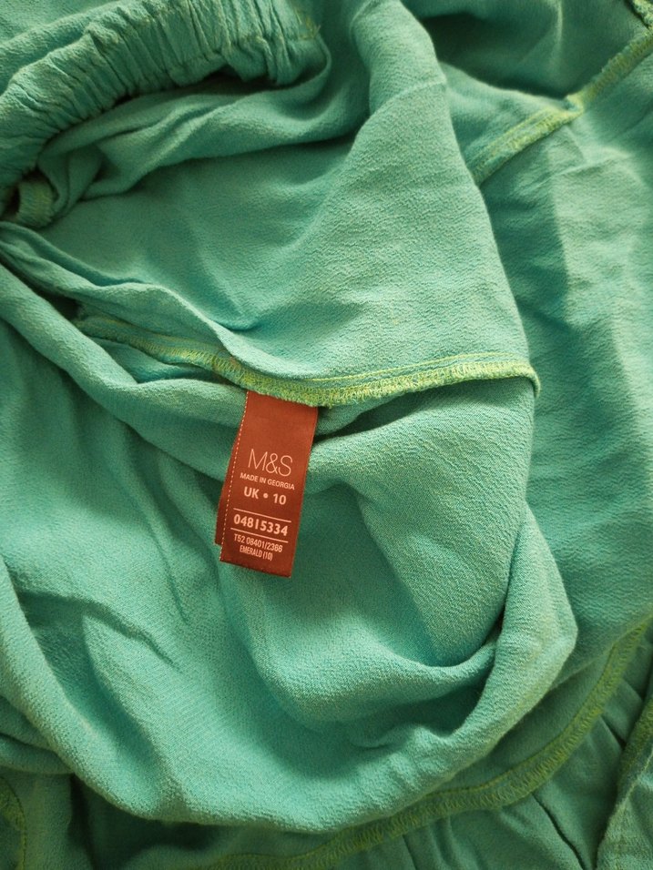 Askılı Keten Hamile Tuniği - Görsel 4