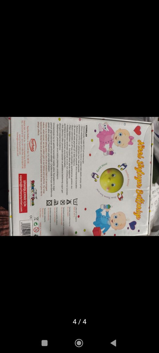 ninni söyleyen battaniye - Görsel 4