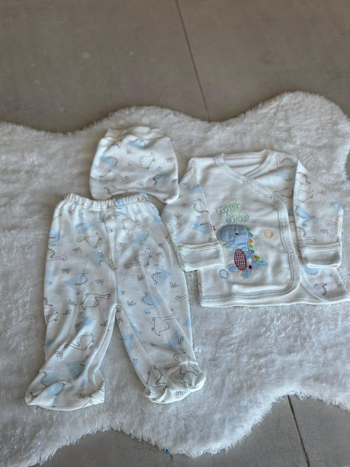 erkek bebek hastane çıkışı - Görsel 3