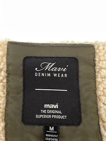 m Beden haki Renk Mavi Jeans Mont %70 İndirimli.