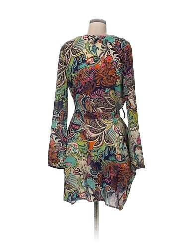 m Beden Vintage Love Kısa Elbise %70 İndirimli.