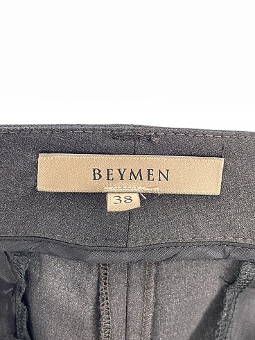 38 Beden siyah Renk Beymen Düz Kesim %70 İndirimli.