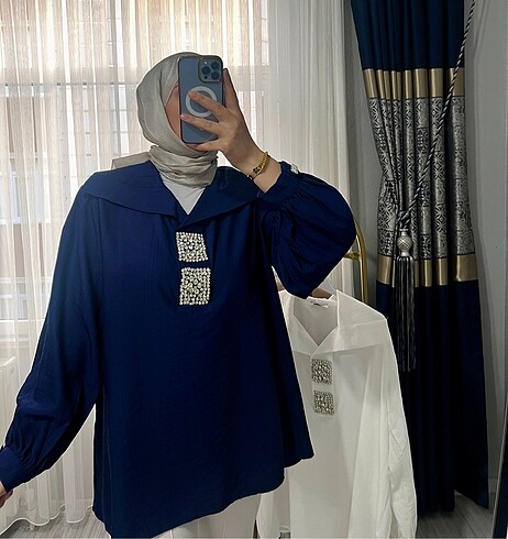 Şal yaka tunik