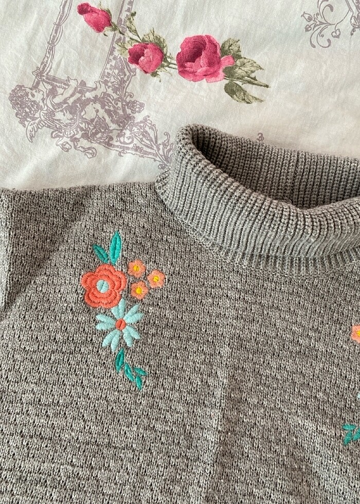 Kız Çocuk Panço - Görsel 2