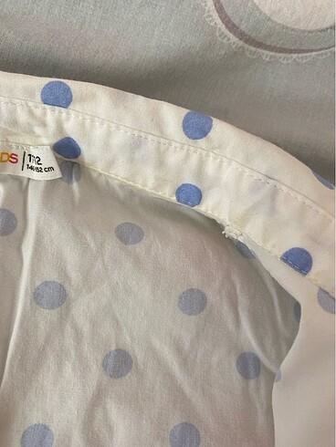 Kız Çocuk Bağlamalı Gömlek - Görsel 7