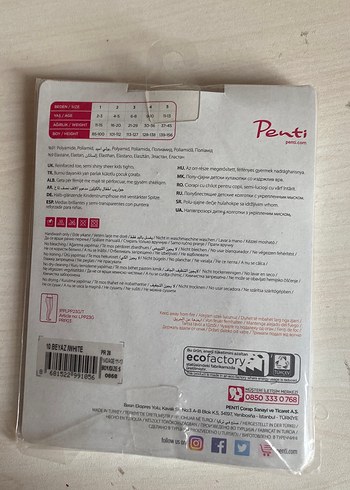 Penti Kız Çocuk Şeffaf Külotlu Çorap - Parlak Pembe - Görsel 3