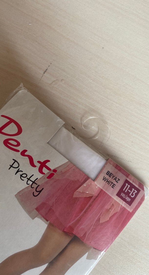 Penti Kız Çocuk Şeffaf Külotlu Çorap - Parlak Pembe - Görsel 4