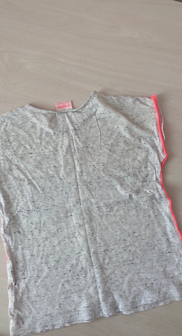 Gri Baskılı Çocuk Spor Tişörtü - Görsel 4