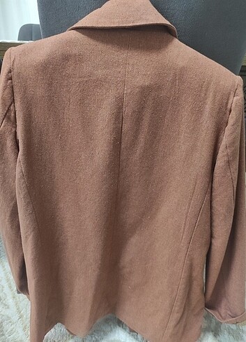 34 Beden turuncu Renk Kiremit rengi blazer ceket