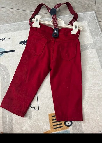 Bordo Erkek Bebek Sokak Stili Takım - Görsel 2