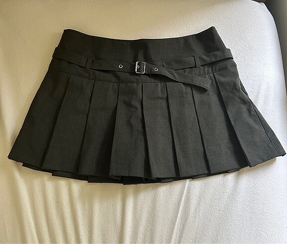 Zara Kemerli Şort Etek