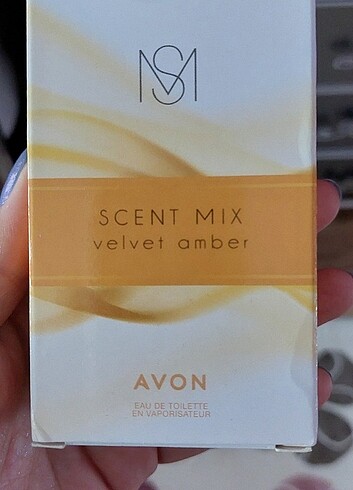 Avon Scent Mix Velvet Amber Kadın Parfüm EDT 