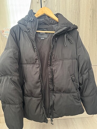PULL BEAR SİYAH MONT