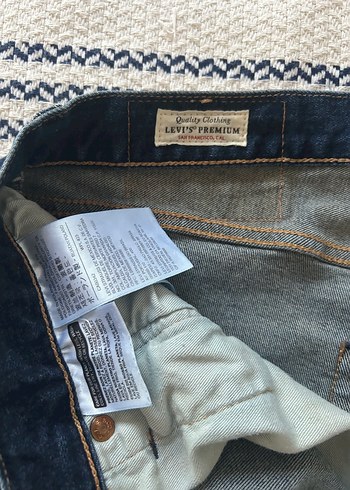 Levis Levi S Premium Gri Kadin Kot Pantolon