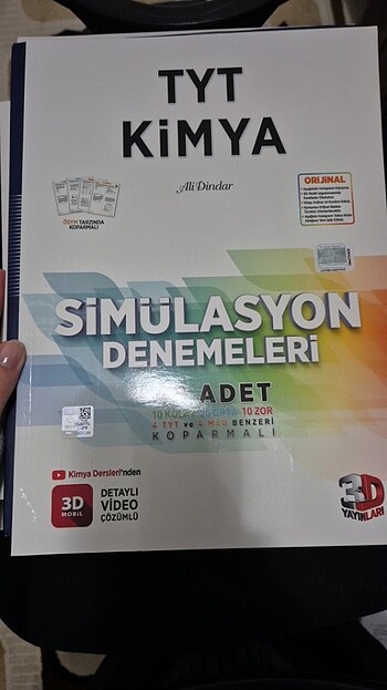 3d tyt kimya simülasyon denemeleri