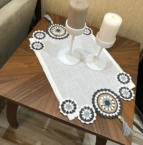 Beden çeşitli Renk Runner bodrum mandala motif