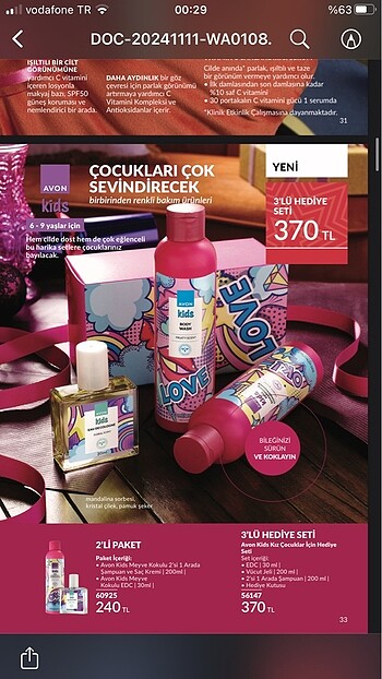 Avon ürün