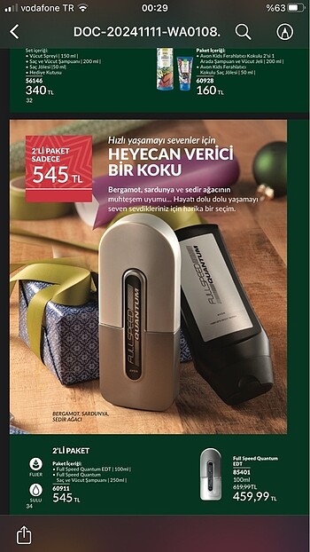 Avon ürün
