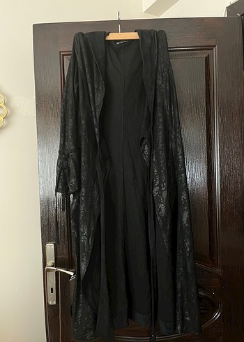 Kayra Uzun Siyah Gotik Kadın hırka