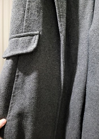 Gri Kemerli Uzun Kadın Yelek - Görsel 3