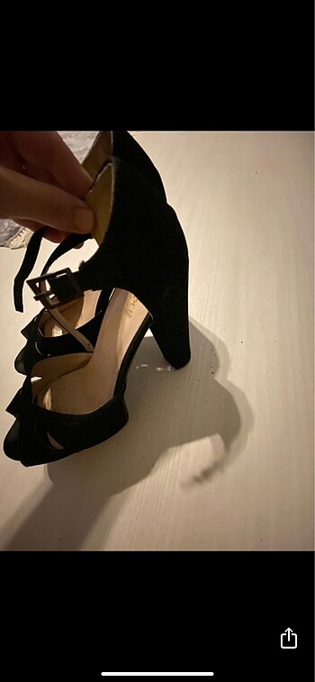37 Beden Yüksek topuklu 13 cm süet
