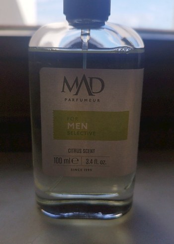 MAD Erkek Parfümü F101 1 yıl dinlendirilmiş - Görsel 3