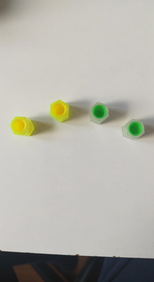 Yeşil Ve Sarı Fosforlu Sibop Kapakları - Görsel 4