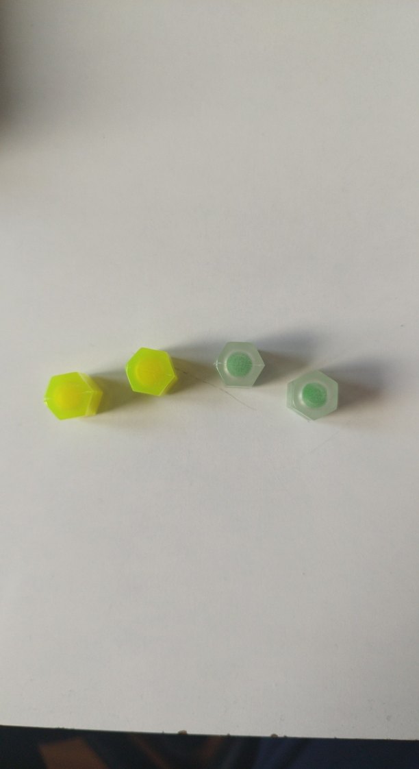 Yeşil Ve Sarı Fosforlu Sibop Kapakları - Görsel 2