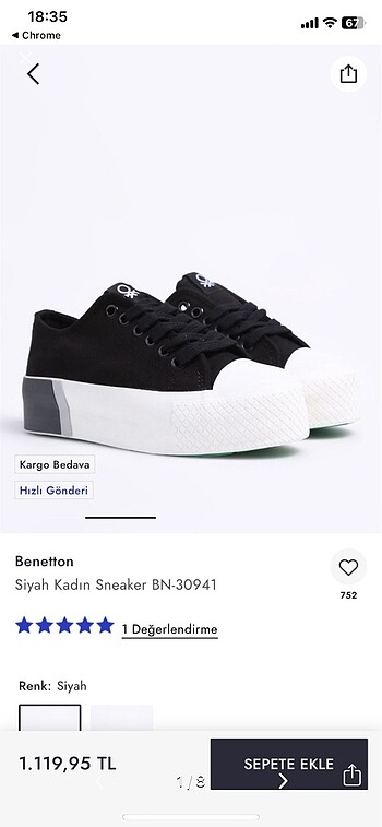 Benetton Sneaker