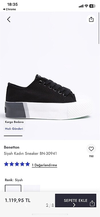Benetton Benetton Sneaker