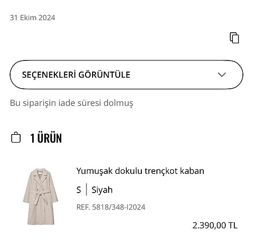 Stradivarius Stradivarius Kaşe Kaban