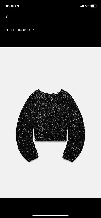Zara Pullu Bluz