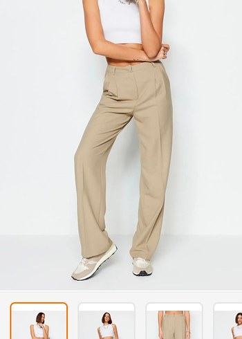 36 Beden Trendyol Milla limited edition vizon pantolon