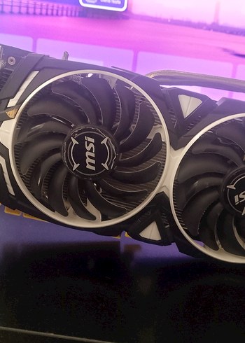 MSI Beyaz Renkli Ekran Kartı