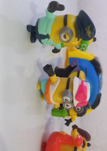 8 adet minyon ve ışıklı maske - Görsel 6