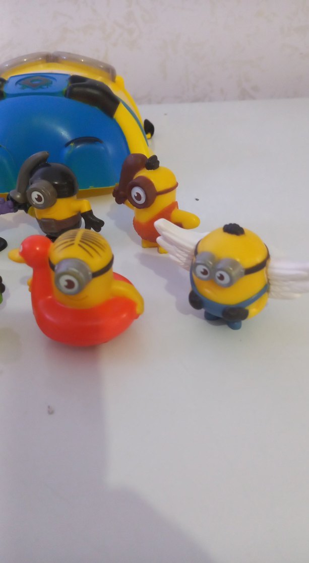 8 adet minyon ve ışıklı maske - Görsel 2