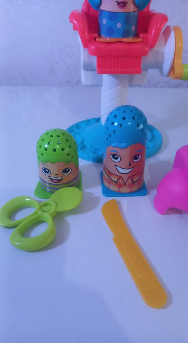play dough çılgın berber seti - Görsel 2
