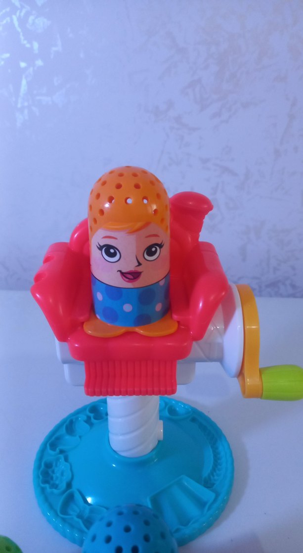 play dough çılgın berber seti - Görsel 4