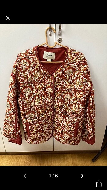 Pull bear etnik desenli ceket