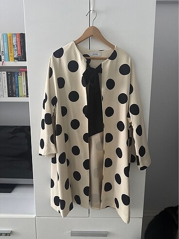 Kimono ceket astarlı düğmesiz