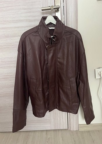 Deri ceket zara - Görsel 2