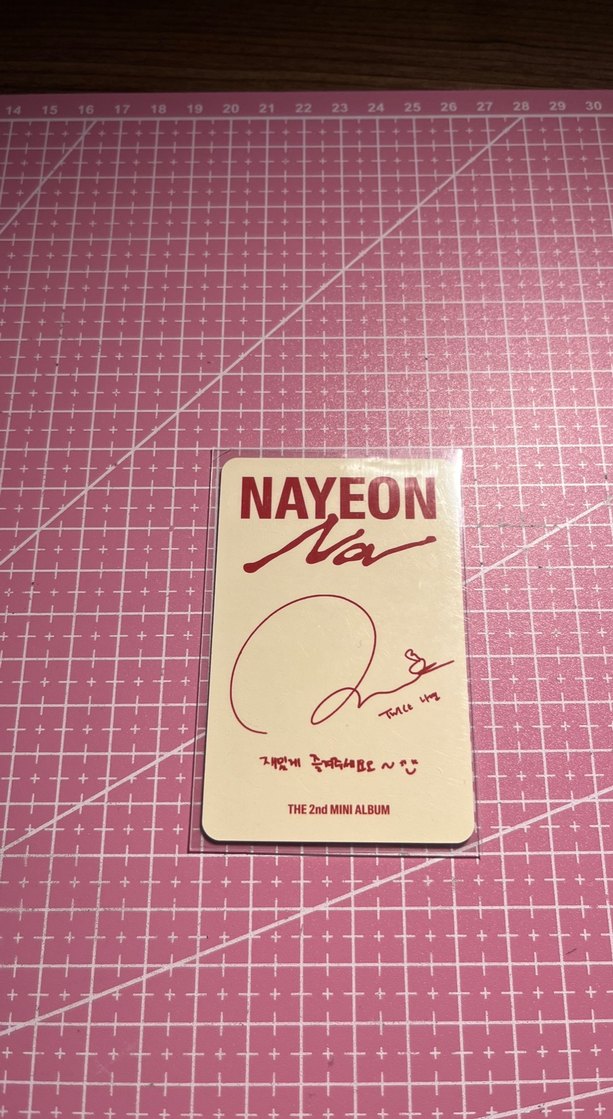 Nayeon NA Albüm Photocard - Görsel 2